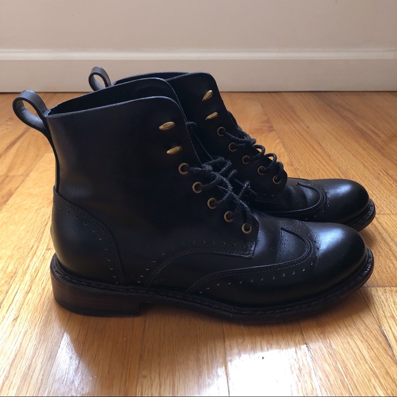 rag & bone Cozen brogue combat boot - Picture 2 of 5